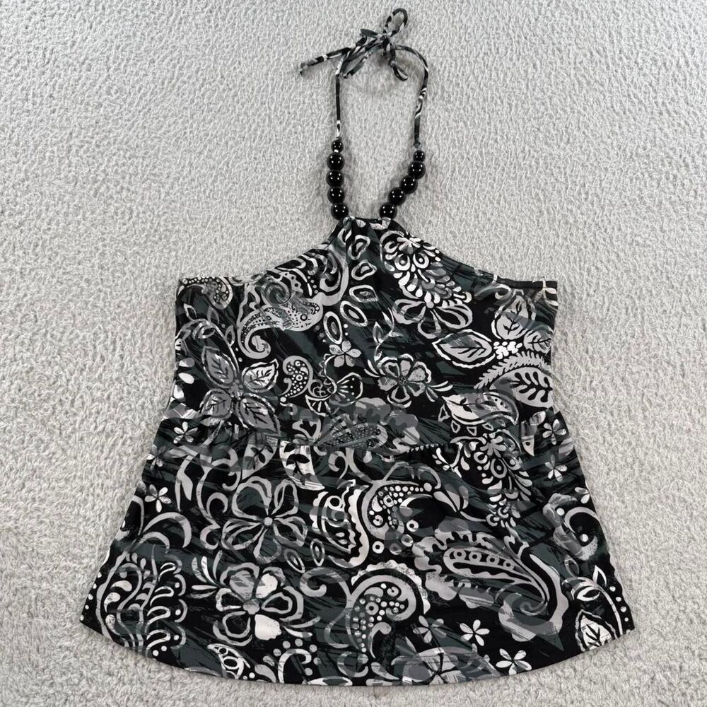 St-tropez Women's Black and Grey Vest